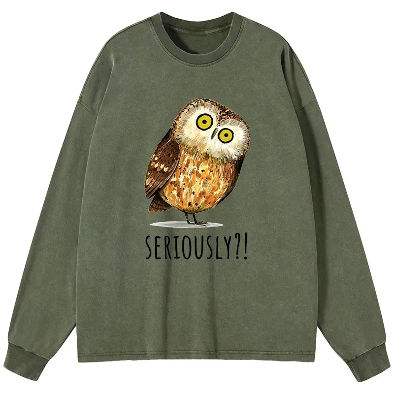 Kyoto-Lion Funny Owl Meme Shirt for Vacation