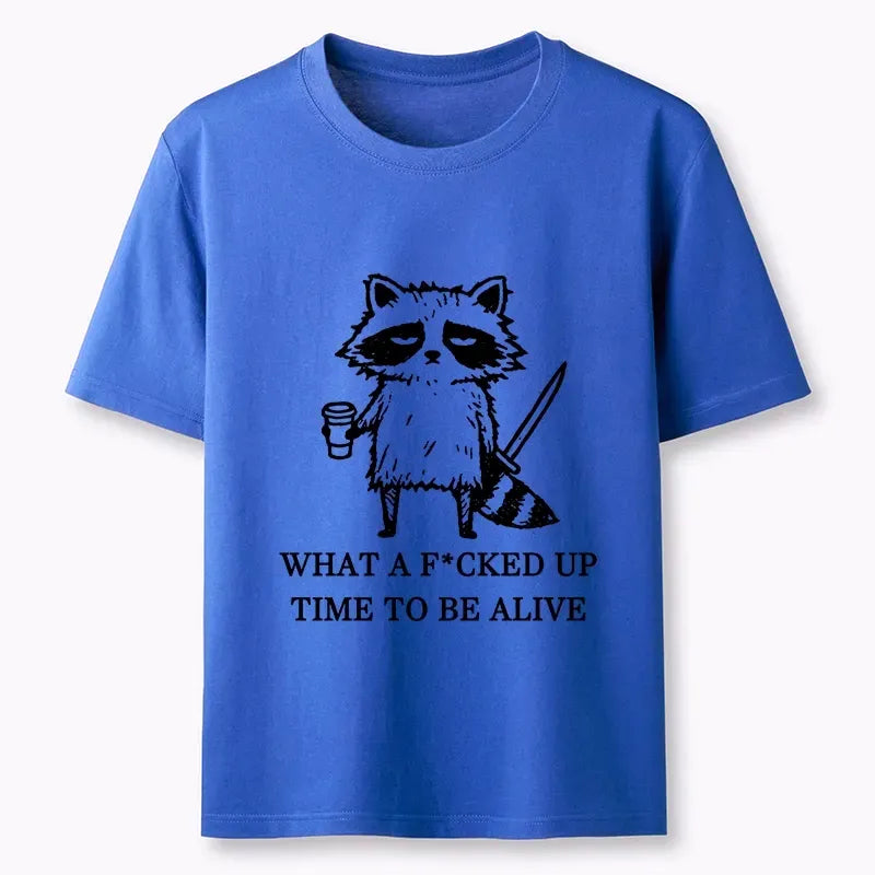 Japanese Raccoon Classic T-Shirt for Daily Wear