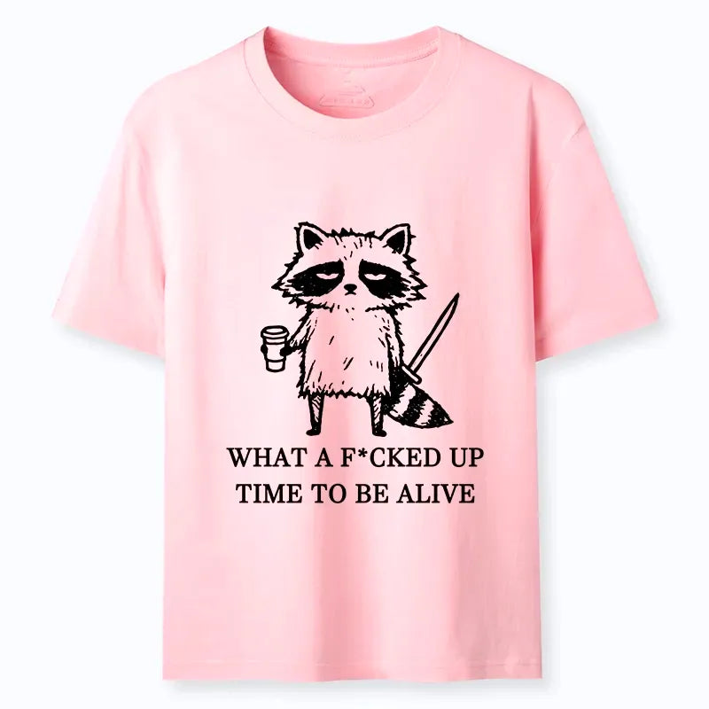 Japanese Raccoon Classic T-Shirt for Daily Wear