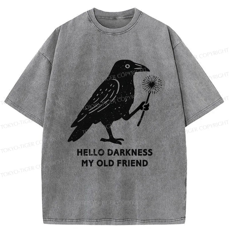 Kyoto-Lion My Old Friend The Crow Washed T-Shirt