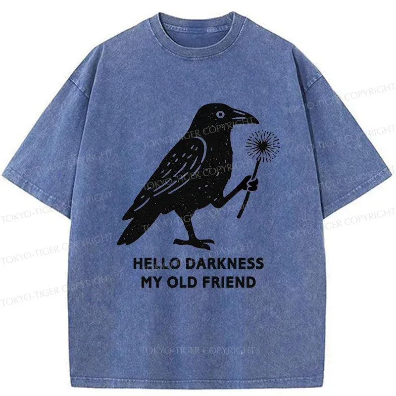 Japanese crow t-shirt for men
