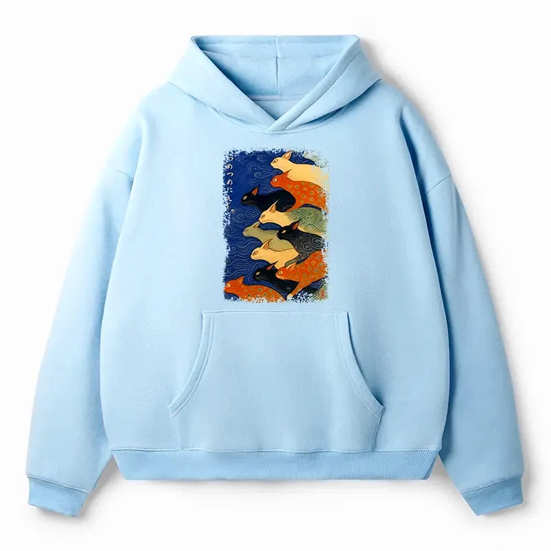 Kyoto-Lion Claw-some Ninja Adult Fleece Hoodie