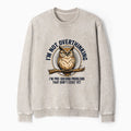 Kyoto-Lion Overthink Master Owl Washed Terry Sweatshirt