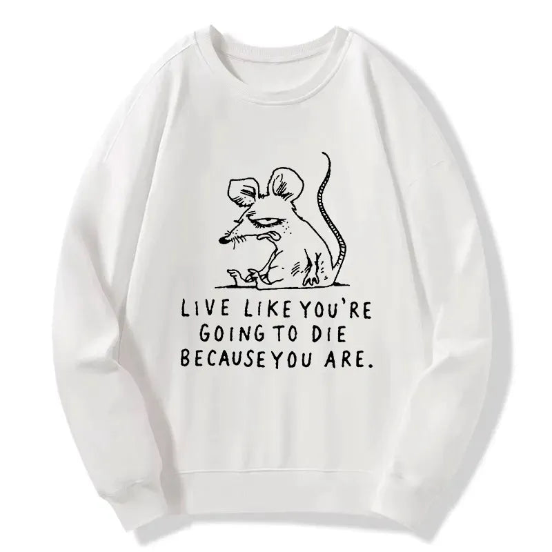 classic japanese streetwear sweatshirt unisex