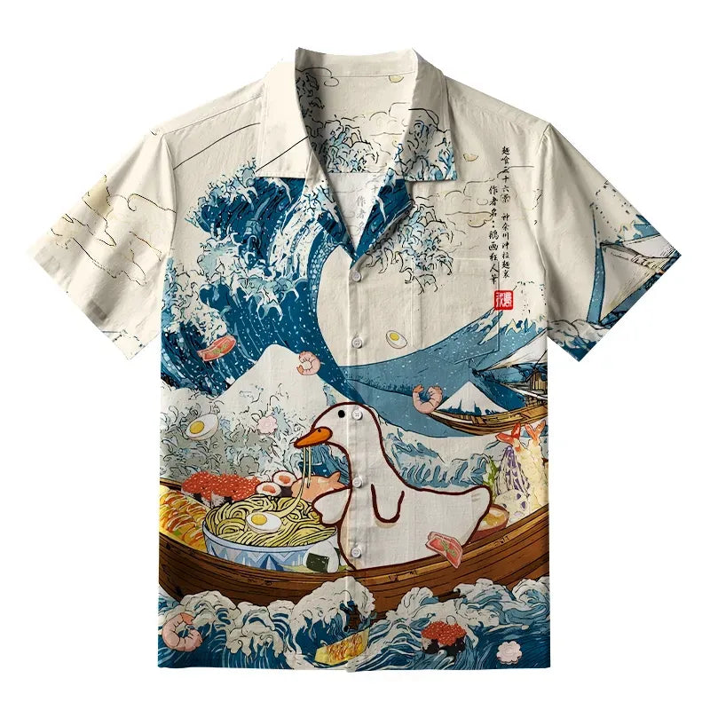 Vintage Aloha Shirt for Summer Vacation
