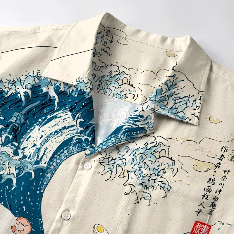 Kyoto Lion Japanese Shirt on Sale