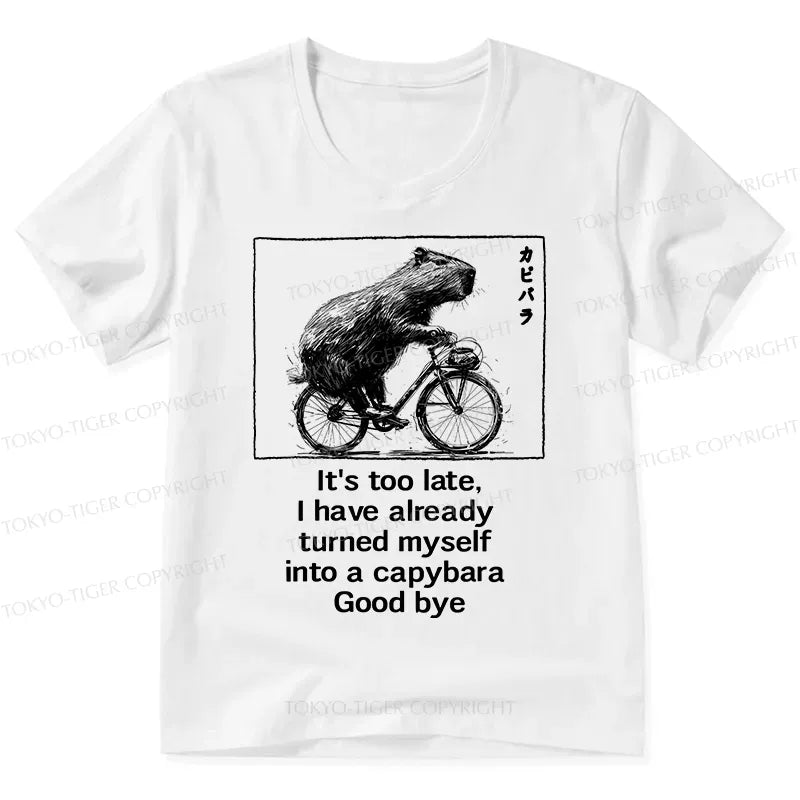 Funny Capybara V-Neck T-Shirt