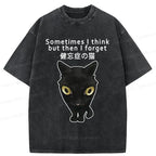 kyoto lion amnesiac cat shirt for daily wear