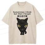 kyoto lion amnesiac cat shirt for daily wear