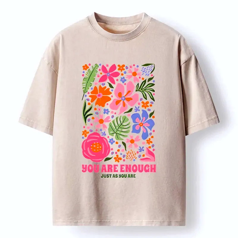 comfortable unisex cotton tee