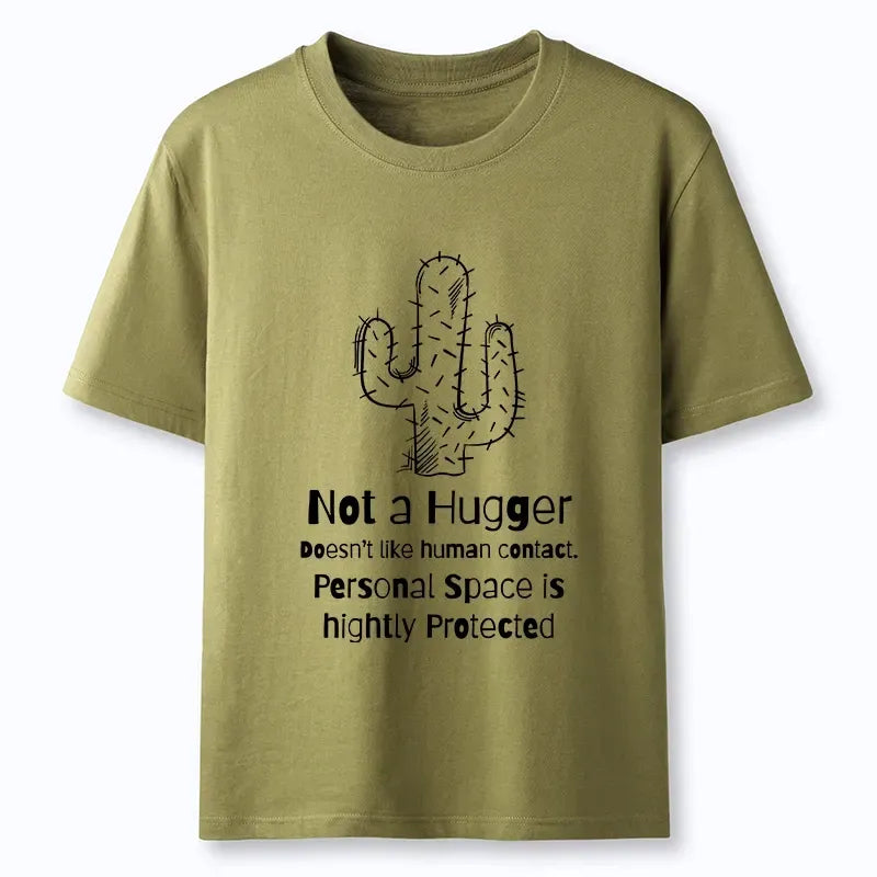 Kyoto-Lion Funny Personal Space Cactus Meme Classic T-Shirt