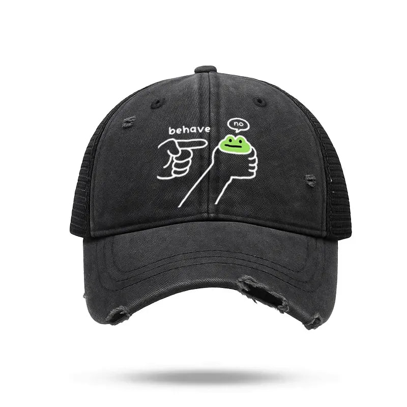 Kyoto-Lion Dishonest Frog Trucker Cap