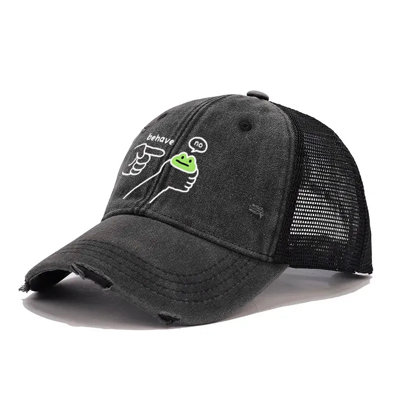 Kyoto-Lion Dishonest Frog Trucker Cap