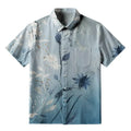 kyoto botanical button down shirt vintage