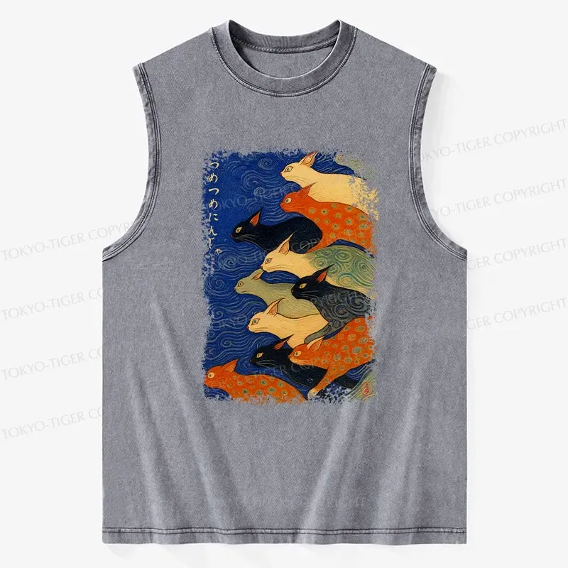 Unisex ninja tank top for summer
