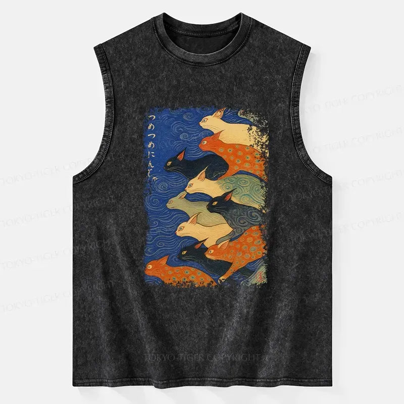 Kyoto lion ninja tank for daily wear