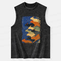 Kyoto lion ninja tank for daily wear