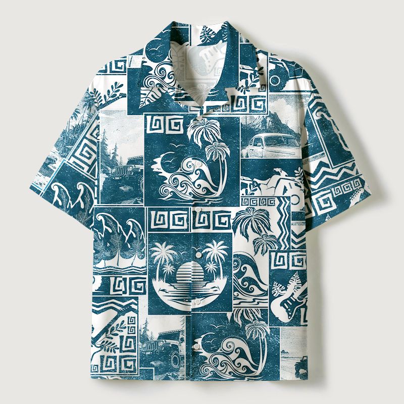 japanese cuban collar shirt on sale