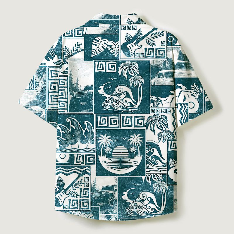 kyoto lion tropical island shirt best seller