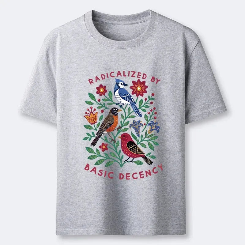 Japanese Vintage Bird T-Shirt for Daily Wear