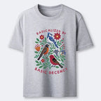 Japanese Vintage Bird T-Shirt for Daily Wear