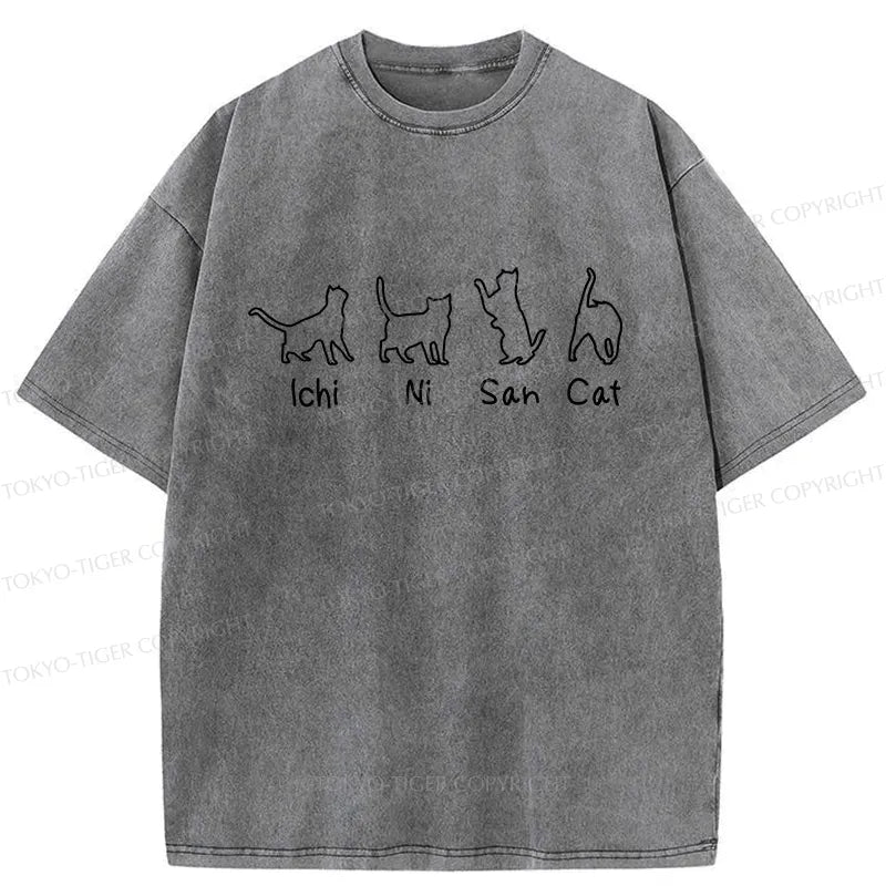 Vintage Kyoto Cat T-Shirt On Sale