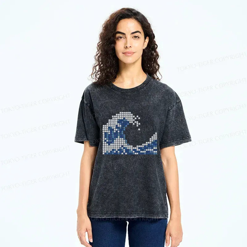 Kyoto Lion Ukiyo-e Shirt on Sale