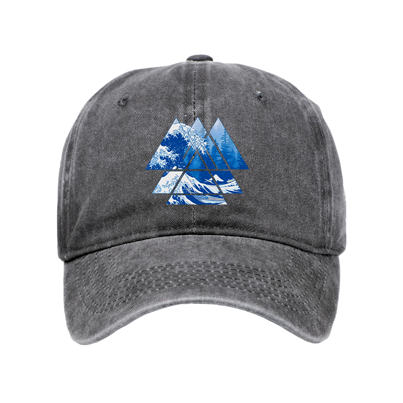 Kyoto Lion washed cap for summer
