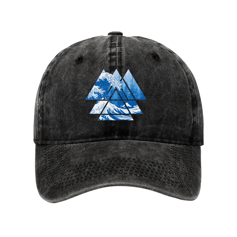 Kyoto Lion washed cap for summer