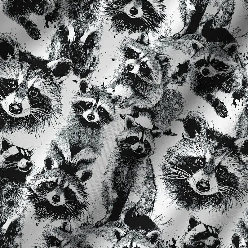 Japanese raccoon cuban collar shirt for summer