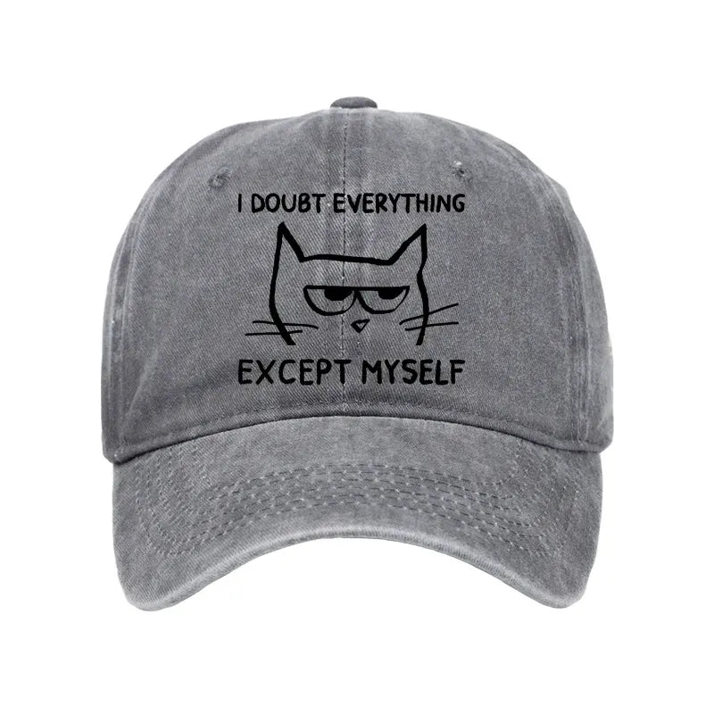 Kyoto-Lion Confident Kitten Washed Cap