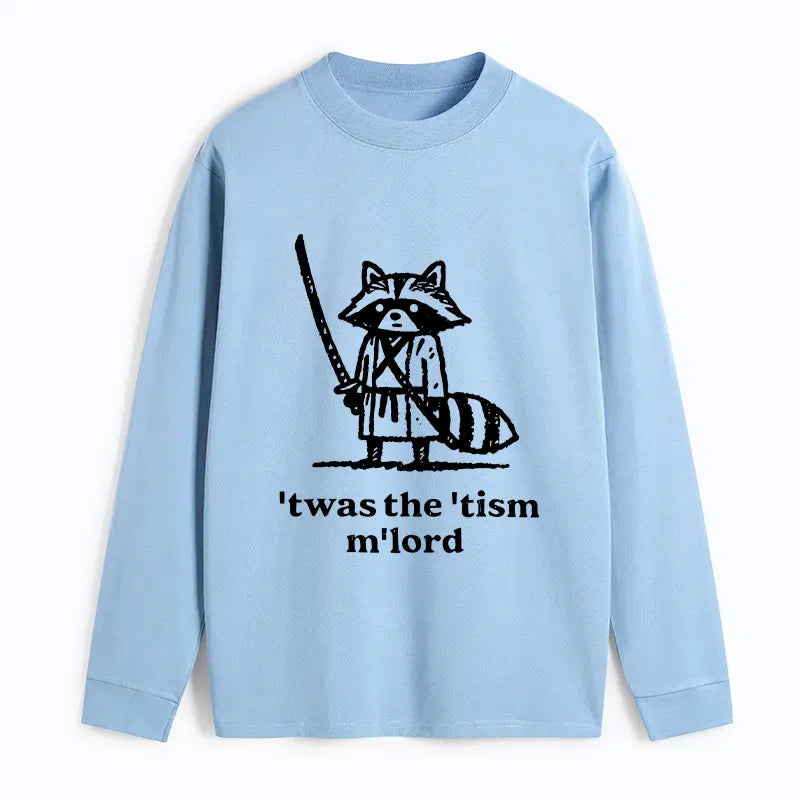 Unisex Samurai Raccoon Tee Free Shipping