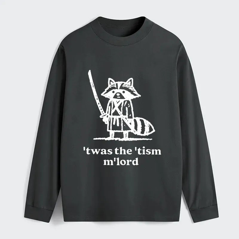 Kyoto-Lion Focused Samurai Raccoon Classic Long Sleeve T-Shirt