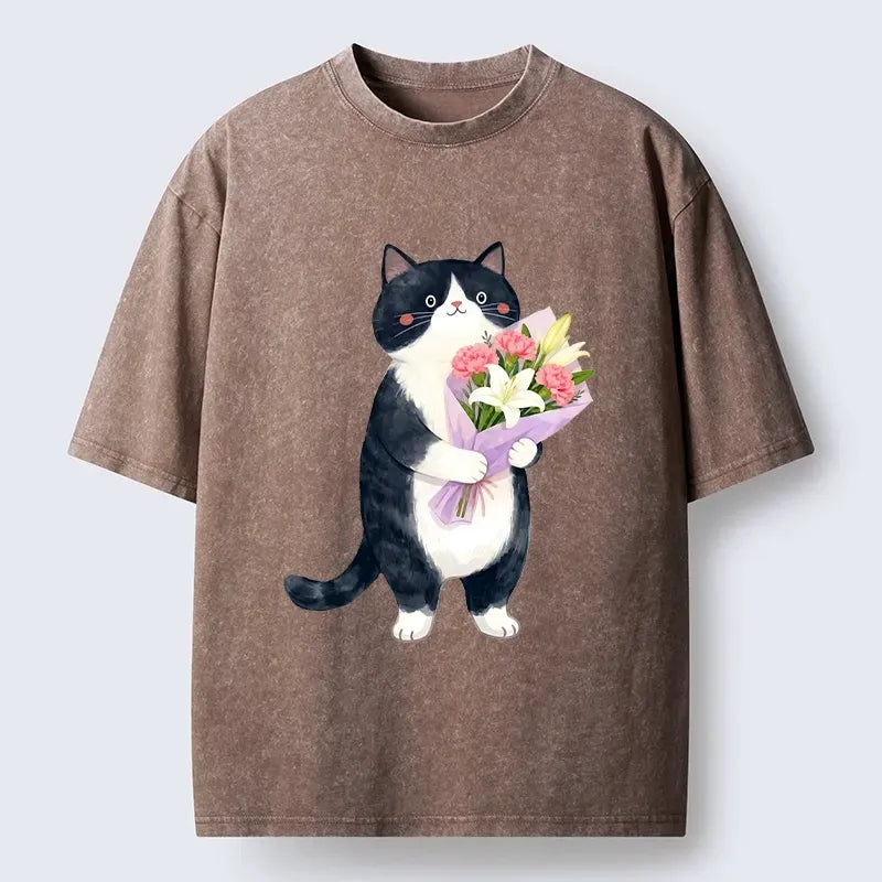 vintage japanese cat t shirt on sale