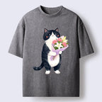 vintage japanese cat t shirt on sale
