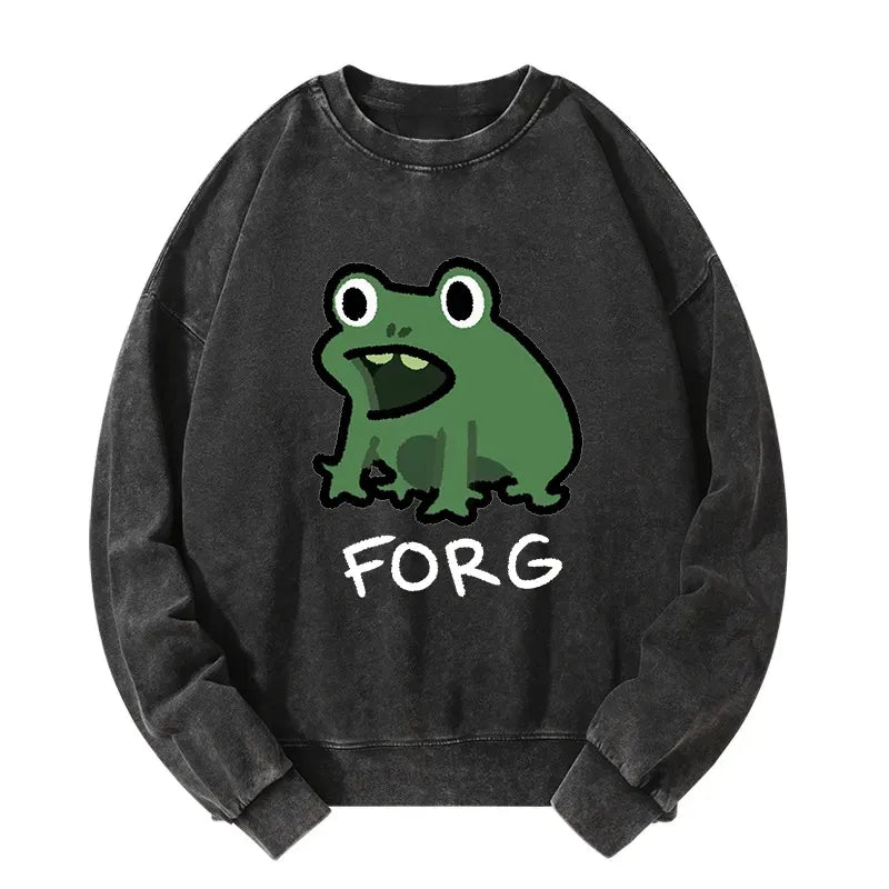 Funny Japan Washed Sweatshirt Best Seller