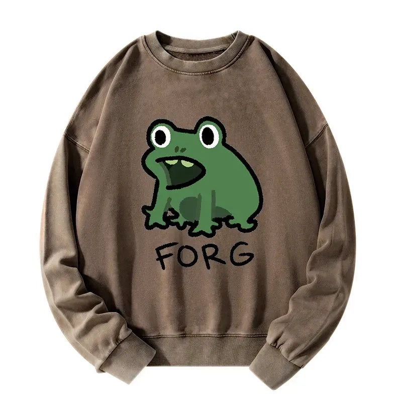 Funny Japan Washed Sweatshirt Best Seller