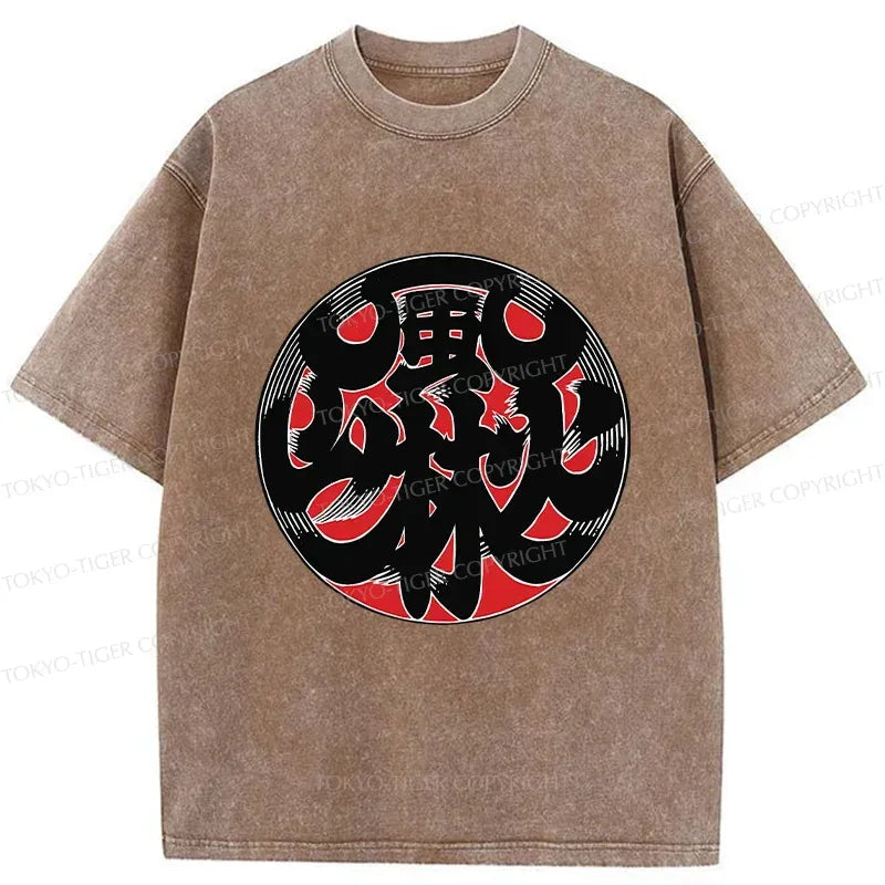 Unisex Japanese Pattern T-Shirt for Streetwear