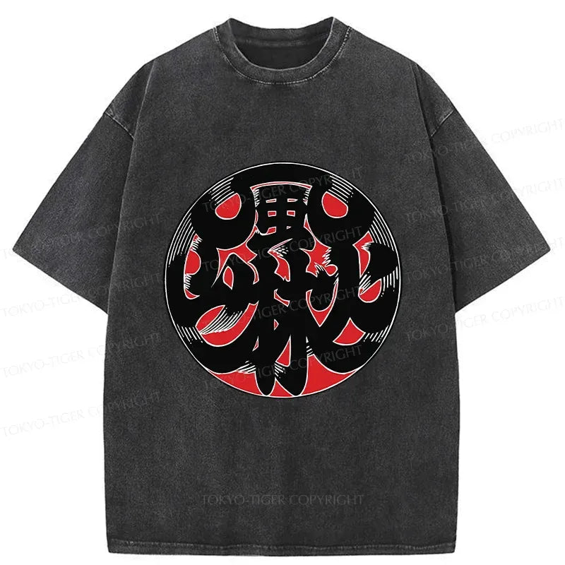 Unisex Japanese Pattern T-Shirt for Streetwear