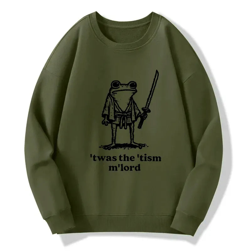 Samurai Frog Sweatshirt Gift Idea