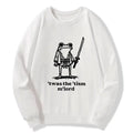 Samurai Frog Sweatshirt Gift Idea