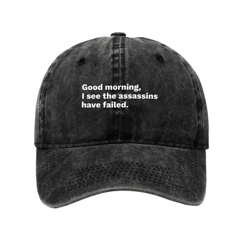 Japanese washed cap for daily wear