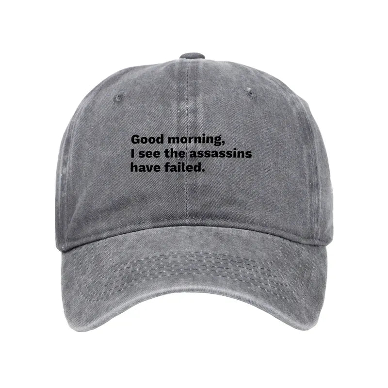 Japanese washed cap for daily wear