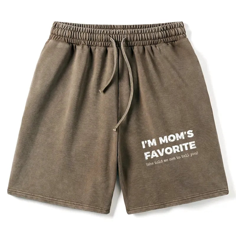 Kyoto-Lion Mother's Day Jokes Washed Shorts