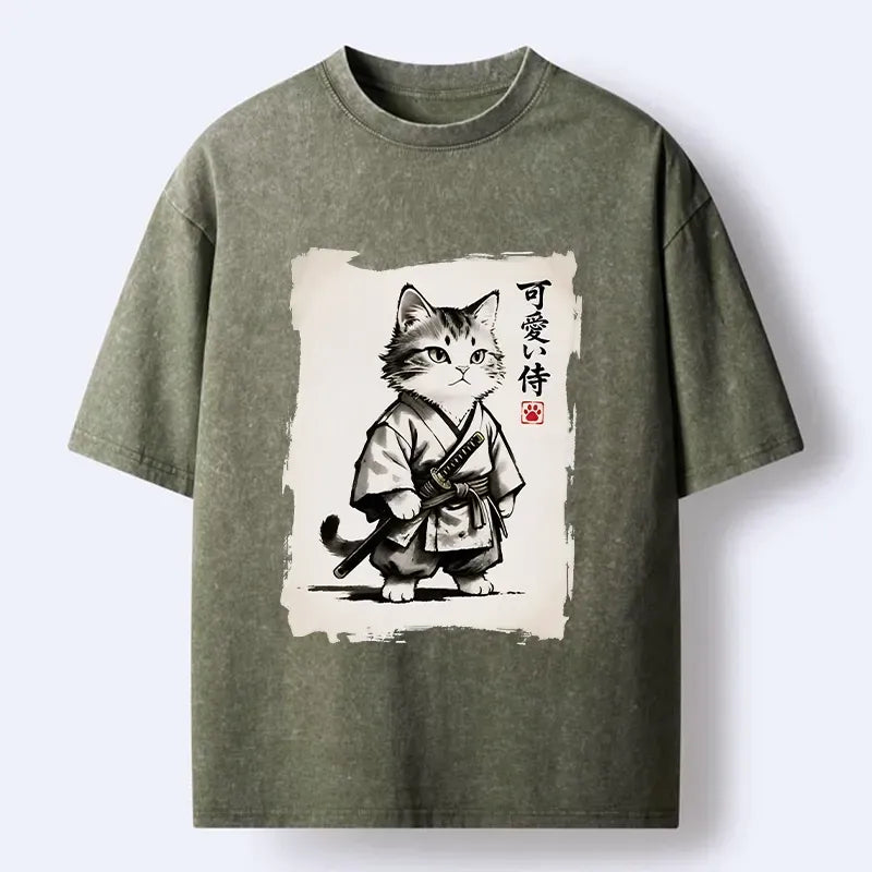 Limited Edition Japanese Cat Streetwear T-Shirt