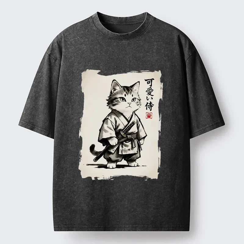 Limited Edition Japanese Cat Streetwear T-Shirt