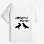 Japanese Off Shoulder T-Shirt for Women