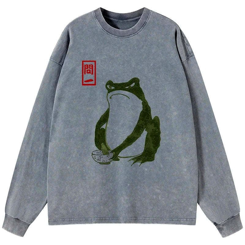 vintage washed frog t-shirt best seller