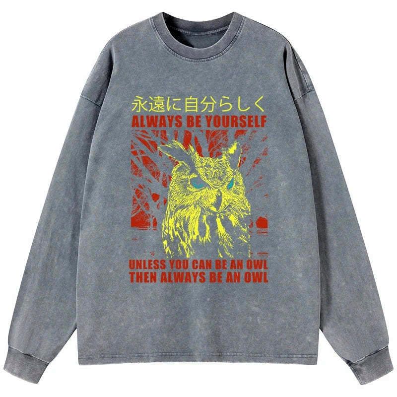 Always Be Yourself Japanese streetwear top