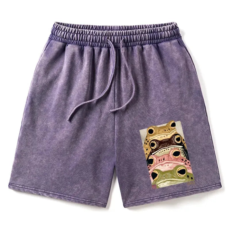 Colorful Japanese Art Shorts Free Shipping